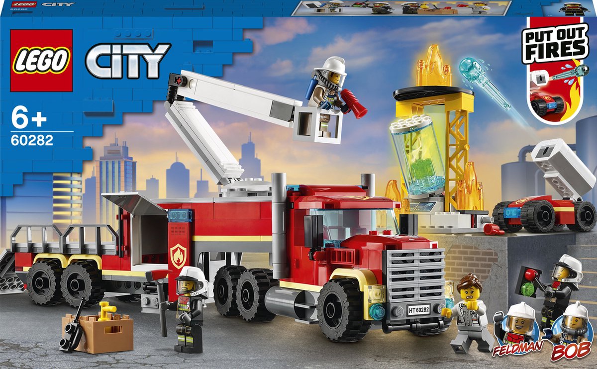 LEGO 60374 Le camion d'intervention des pompiers - LEGO City