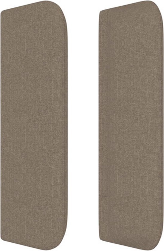 vidaXL-Hoofdbord-met-randen-93x16x78/88-cm-stof-taupe