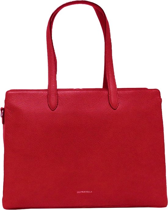 Gigi Fratelli Ladies Laptop Bag / Work Bag / Briefcase - Romance - Rouge - 15 pouces