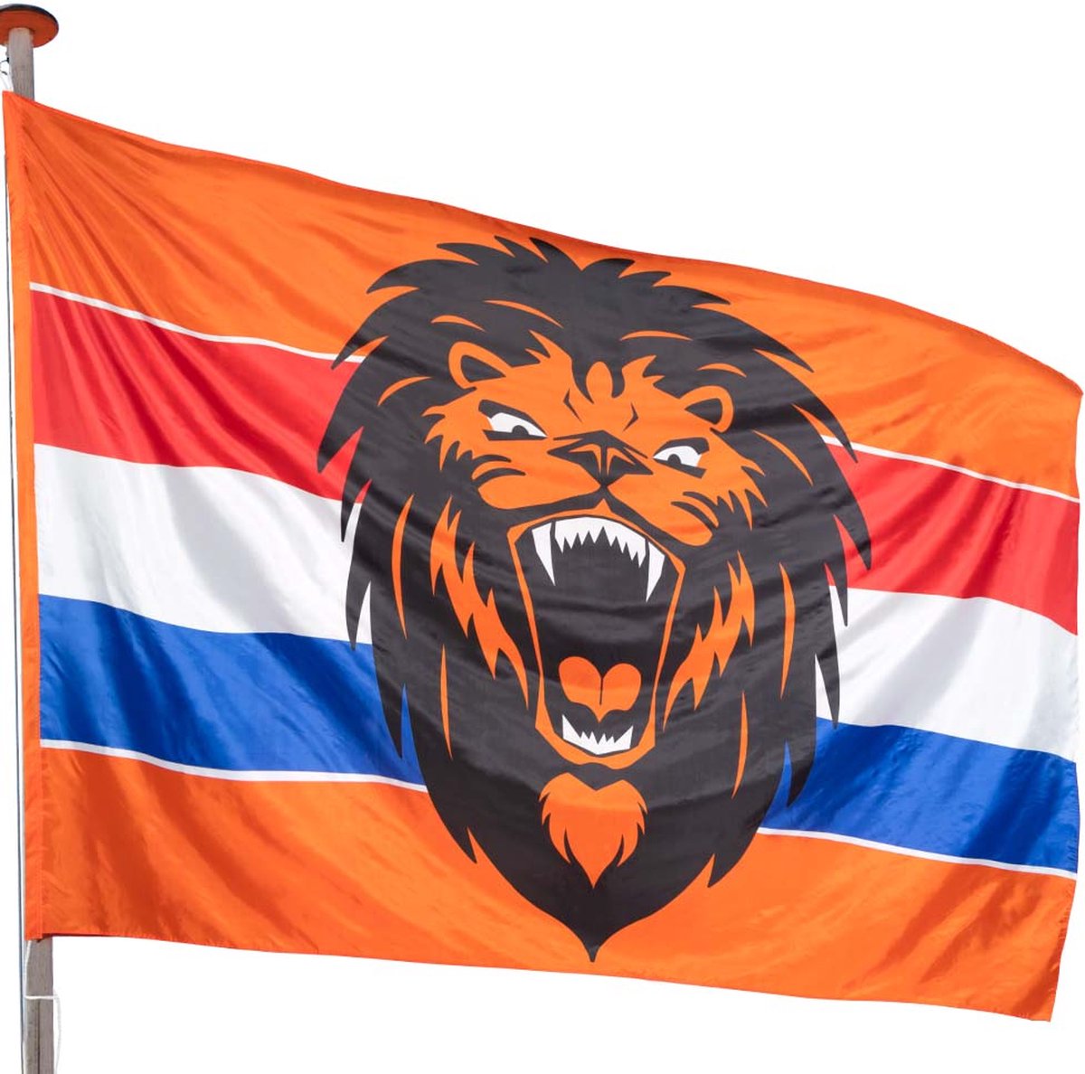 Boland - Polyester reuzenvlag Brullende leeuw - Voetbal - Koningsdag - Holland - Supporter - Voetbal