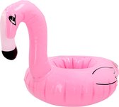 Boland - Opblaasbare bekerhouder Flamingo (18 cm) - Kinderen en volwassenen - Kinderfeestje, Themafeest, Verjaardag, Tienerfeestje - Tropisch - Zomer