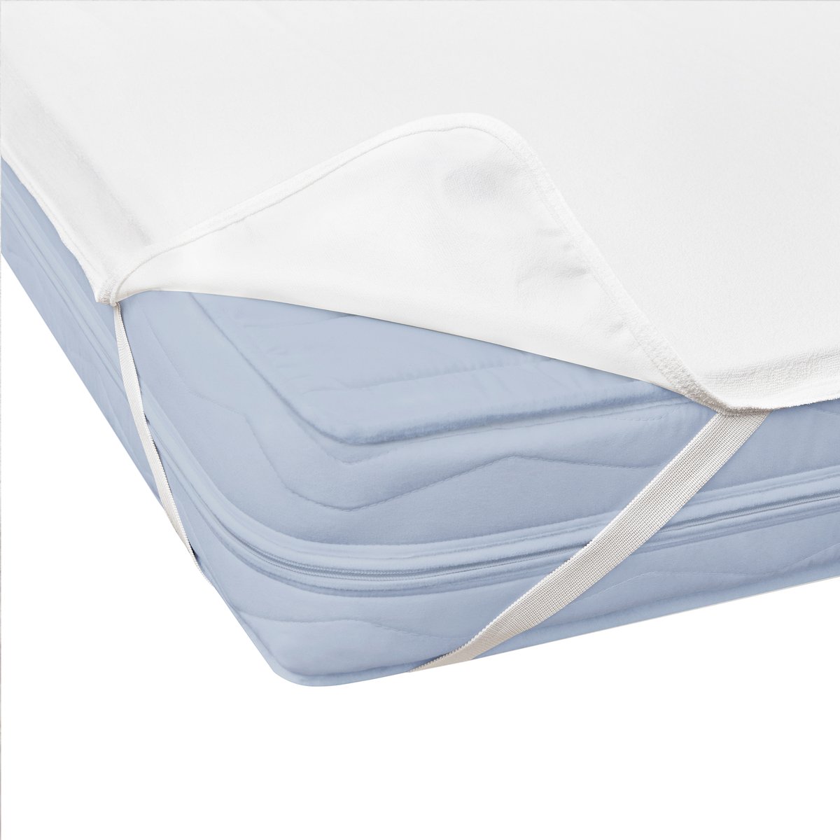 Matrasbeschermer 160x200 - Waterdichte Matras Topper 160x200 - Molton matrasbeschermer 160x200 - Matrasbeschermer 160x200 - Wasbare Matras topper 160x200 - Matras Topper 160x200 met 4 elastieken