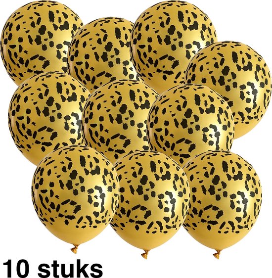 10 x Paarse Ballonnen 30 CM - Dieppaarse Feestballonnen