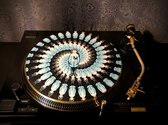 BEAUTIFUL FREAK GILLES Felt Zoetrope Turntable Slipmat 12" - Premium slip mat – Platenspeler - for Vinyl LP Record Player - DJing - Audiophile - Original art Design - Psychedelic Art