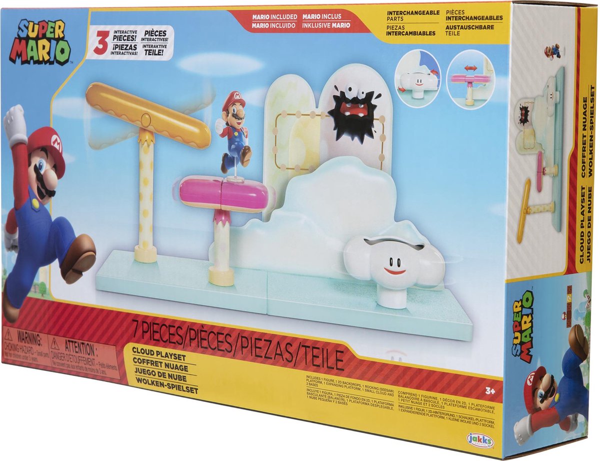 NINTENDO SUPER MARIO CLOUD-SPEELSET