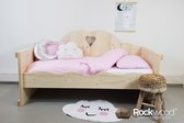 Rockwood® Peuterbed Isabelle met gratis lattenbodeminclusief blik beits grey wash