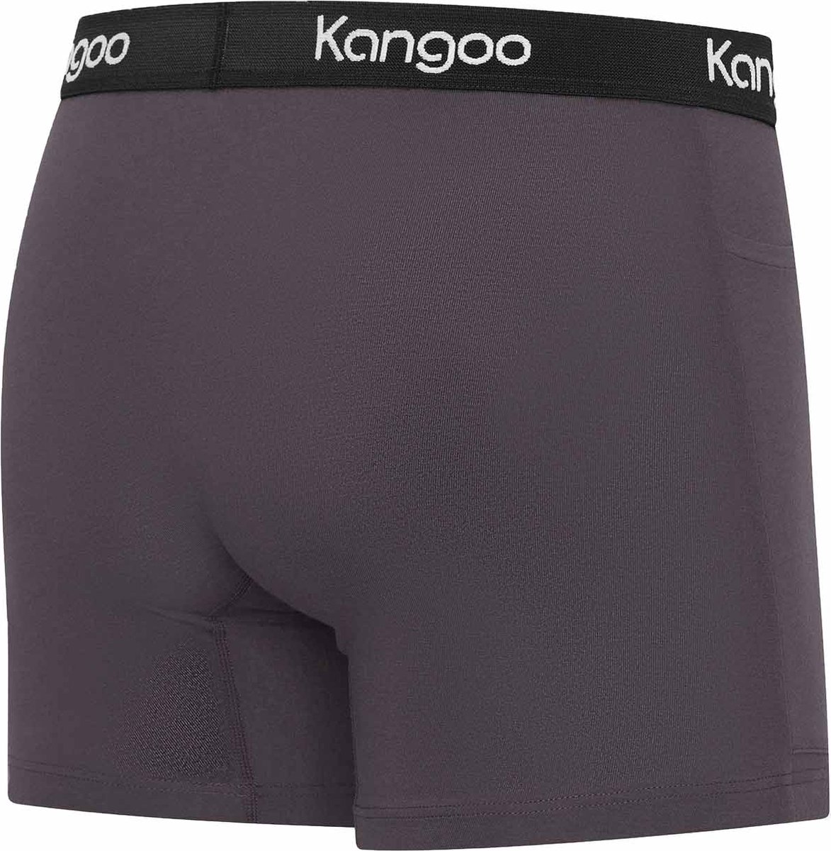 Kangoo Underwear | Dé onderbroek met zakken | Grey & Black | 2-pack - L |  bol