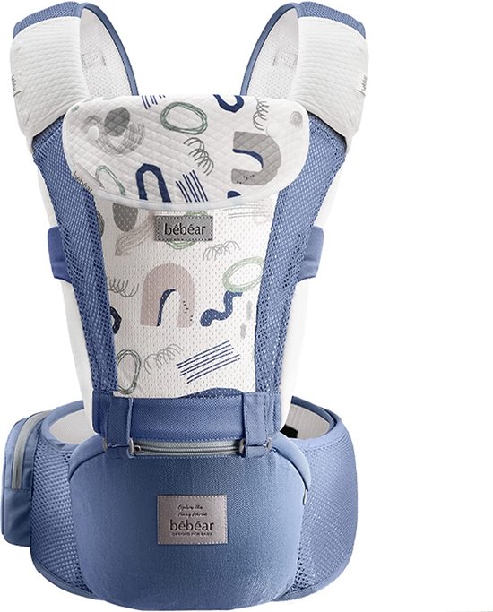 écharpe De Portage Momcozy Porte Bebe, 6-en-1 Physiologique Porte - Main Image