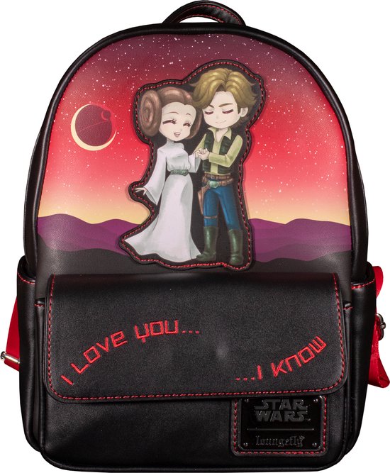 Star Wars Loungefly Backpack Princess Leia & Han Solo bol