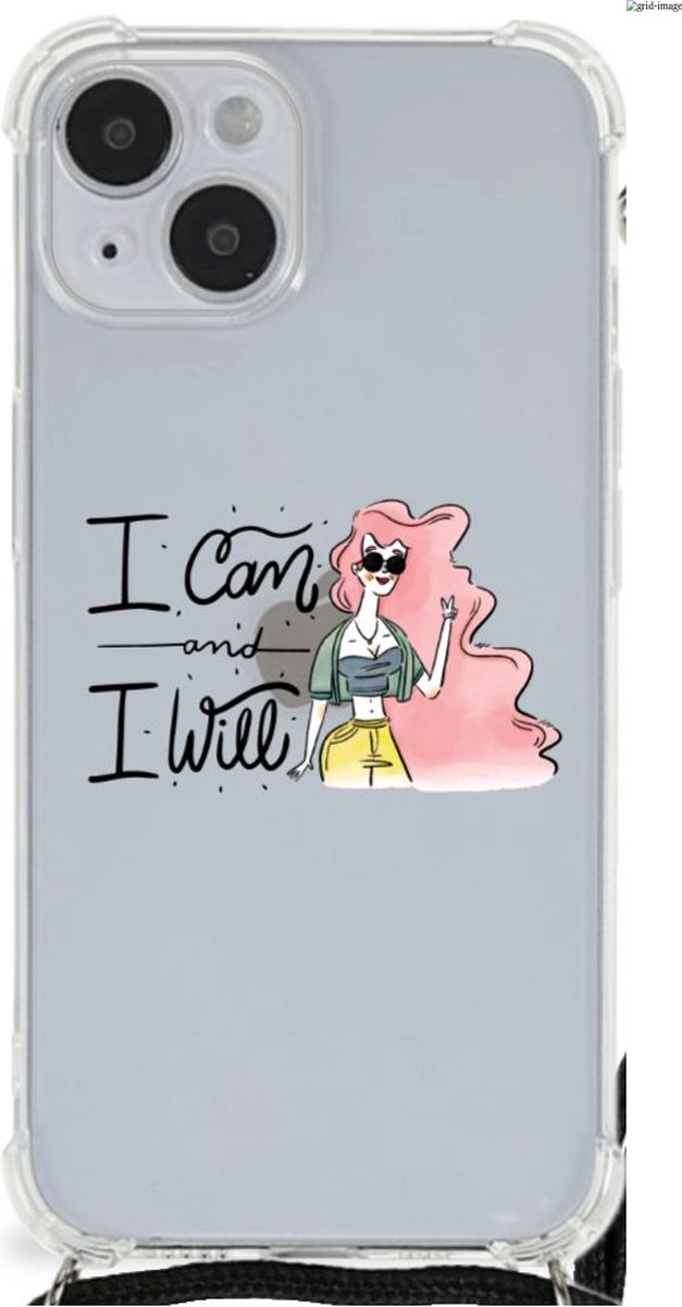 iPhone 14 Plus Stevig Bumper Hoesje i Can