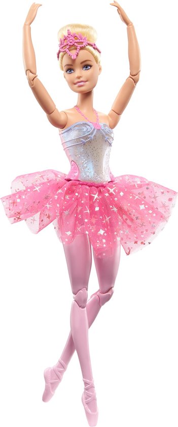 Barbie Dreamtopia – Barbiepop – Blonde ballerina met twinkelende lichten