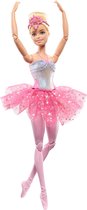 Barbie Dreamtopia - Barbiepop - Blonde ballerina met twinkelende lichten