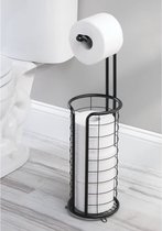 Mmoods Porte-rouleau de papier toilette Zwart - Porte-rouleau de