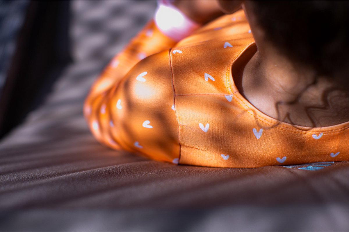 Swim Essentials UV Badpak Meisjes Met Lange Mouwen - Oranje - Oranje Kiss — afbeelding 13