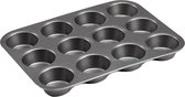 Kinvara - Muffins/cupcakes maken bakvorm/blik voor 12x stuks 26 x 20cm