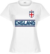 Engeland Dames Team T-Shirt - Wit - XL - 14
