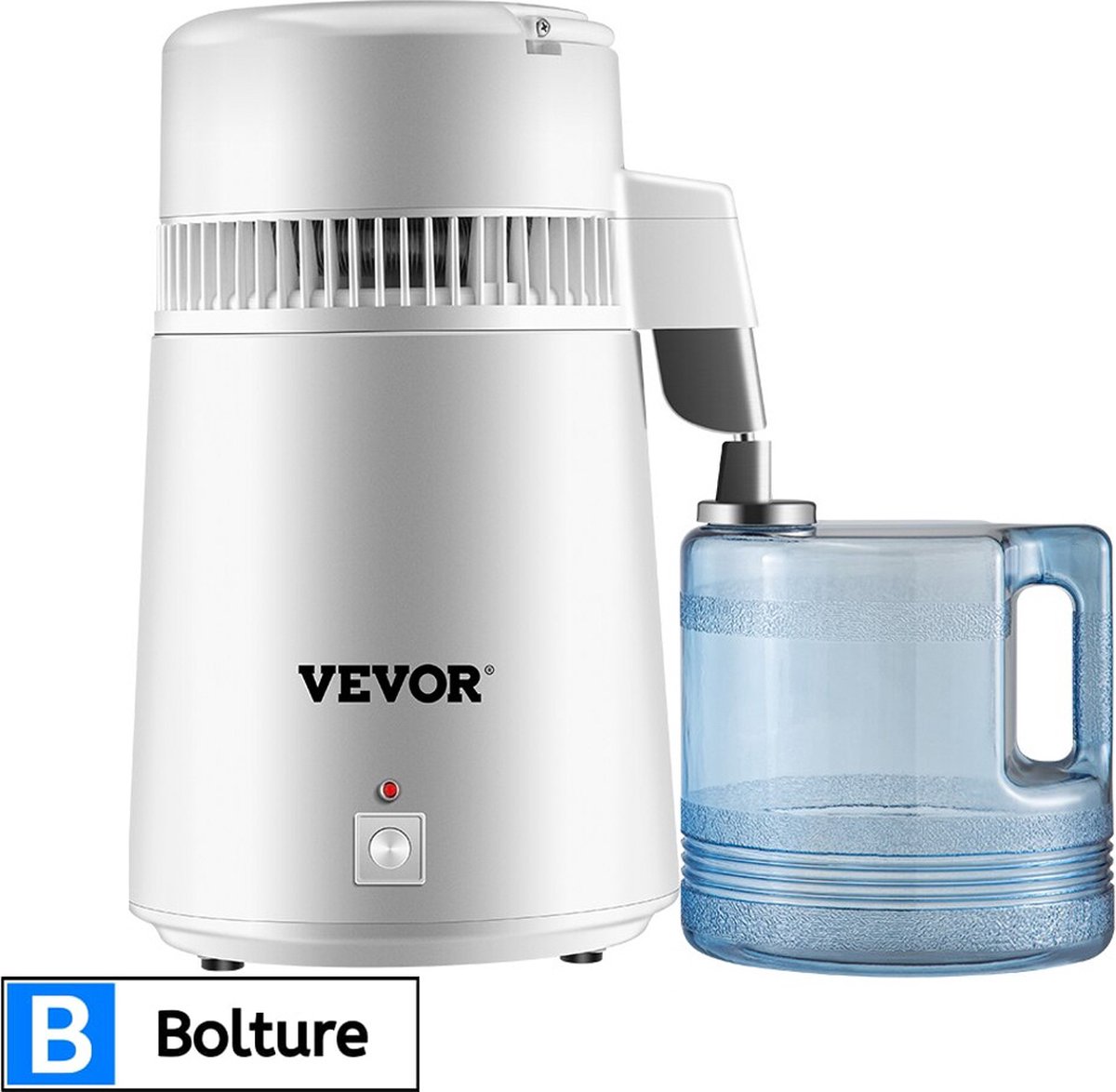 Bolture Waterzuiveringsapparaat - Waterfilter - Waterzuiveringssysteem - Water Destilleerapparaat - Waterzuivering - 4L