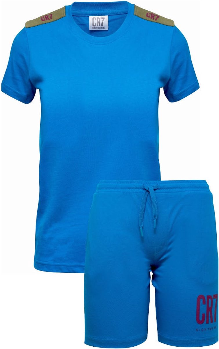 CR7 Pyjama korte broek 'Blue' Katoen 122-128