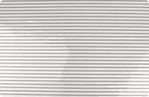 ONA Placemat 45x30cm grijs Stripes (Set van 12)