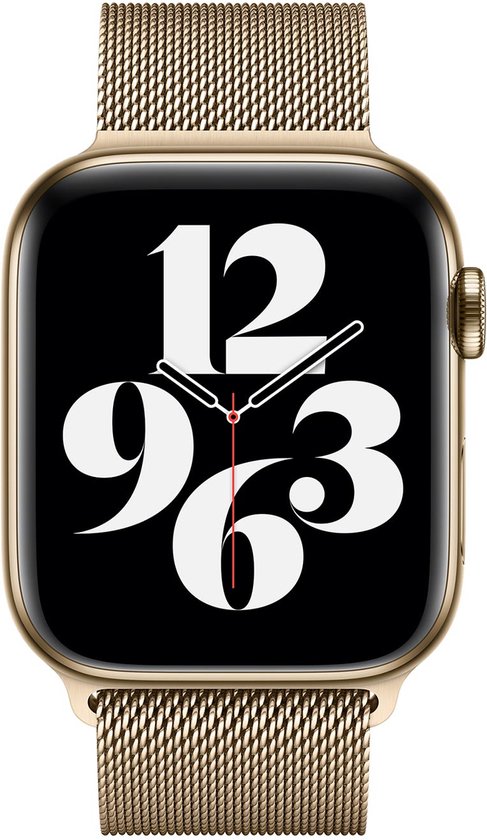 Apple Watch bandje - Milanese Loop - 41mm - Goud - voor Apple Watch  SE/5/6/7/8 | bol.com