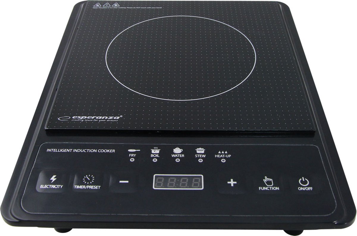 Esperanza EKH011 Krakatau Inductie Kookplaat Vrijstaand