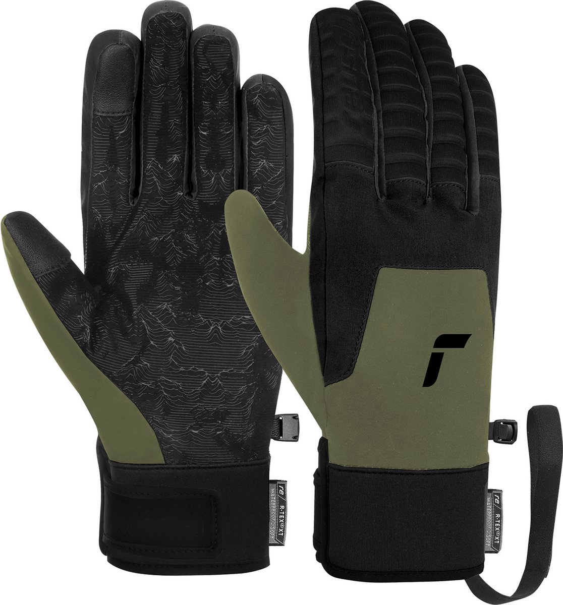 Reusch Fingerhandschuh Raptor R-TEX XT TOUCH-TEC Zwart