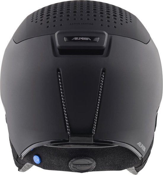 Casque de ski Alpina Gems | Noir mat | Taille: 51-55 cm