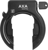 Set bestaande AXA Solid Plus - ART 2 sterren keurmerk - Frameslot – Met Newton plug-in kabel 150 cm – Zwart