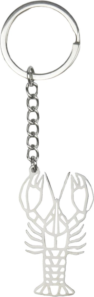 Sleutelhanger Patroon Metalen Sleutelhanger Geometrisch - Kreeft