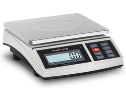 Tafelweegschaal - 6 kg / 0,1 g - 21 x 27 cm - LCD - Steinberg Systems