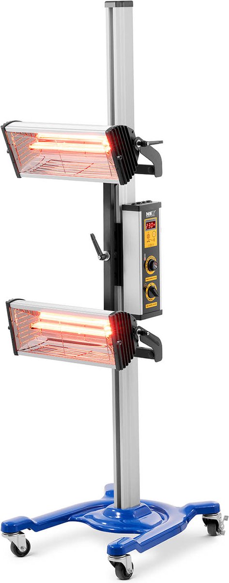 MSW Infrarood verfdroger - 2 x 1000 - W verwarming - Hoogte: tot 160 cm 10061822