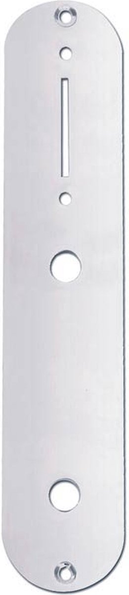 Boston CP-TE-AC control plate (inch pots) voor T-stijl chroom