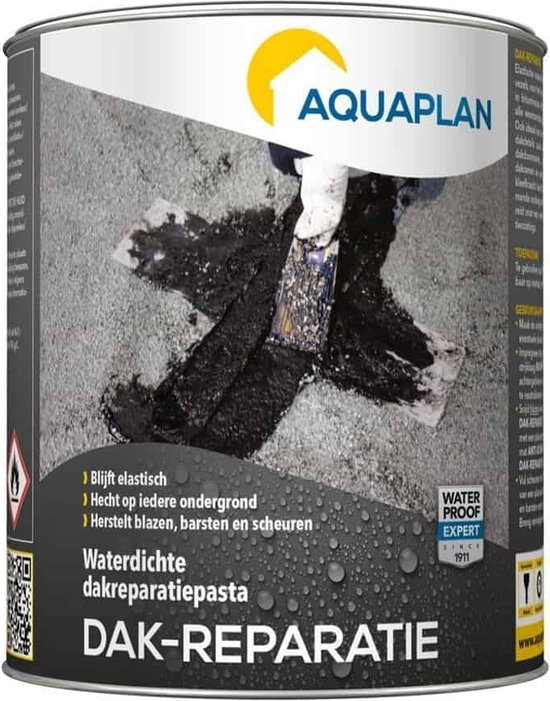 Aquaplan Dakreparatie 1 Kg | soepele waterdichte reparatiepasta | bol.com