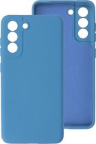 Hoesje 2.0mm Dikke Siliconen Back Cover Kleur Navy geschikt voor Samsung Galaxy S21