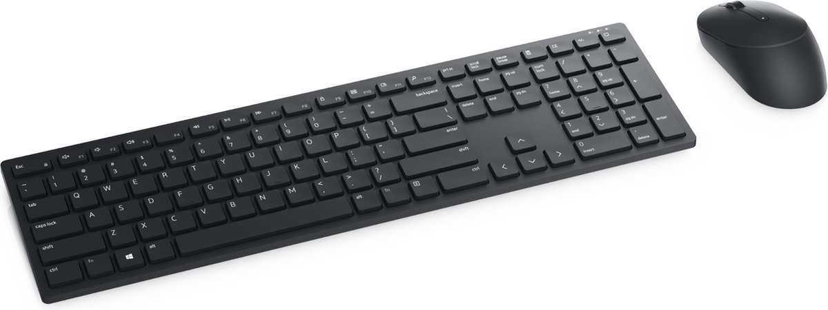 Ensemble Clavier et Souris Sans Fil Dell KM5221W Noir