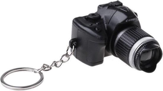 Sleutelhanger Camera - Led en Geluid - CadeauOnline