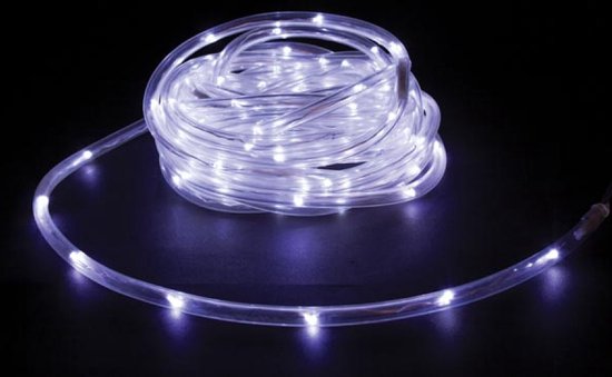 Microlight LED Sfeerverlichting - 6 m - 120 leds - warmwit - transparante kabel - 12 v