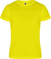 Geel unisex unisex sportshirt korte mouwen Camimera merk Roly maat XXL