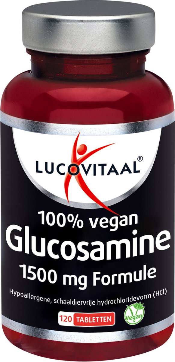 Goedkoopste Lucovitaal - Glucosamine Puur - 120 tabletten - Voedingssupplementen