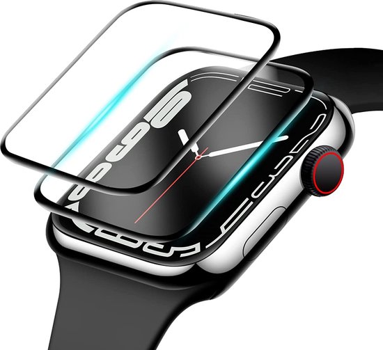 Screenprotector Geschikt voor Apple Watch 8 41mm Transparant bol