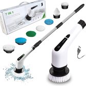 Elektrische Schoonmaakborstel - Poetsmachine - Voor badkamer keuken - verschillende opzetstukken - Badkamer/Keuken/Auto - Draadloos