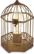 EGLO Vintage Harling - Lampe de table - 1 lumière - Couleur rouille