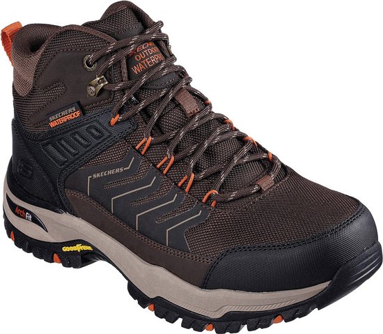 Skechers Arch Fit Dawson Raveno Heren Sneakers - Bruin - Maat 46 | bol.com