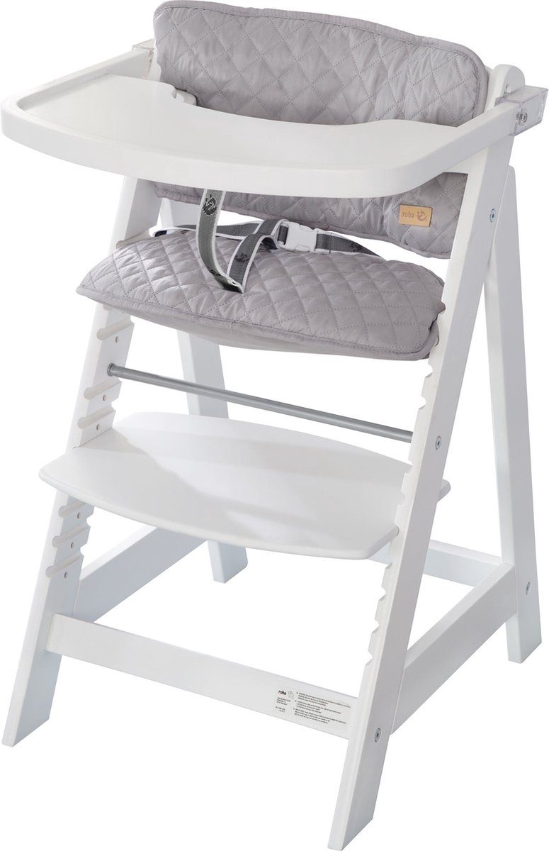 Siège Rehausseur Portable En Tissu Gogokids - Attachable à Toute Chaise Avec Dossier - Légère, Pliable, Sangle De Sécurité - Pour Bébé Et Enfant En Déplacement