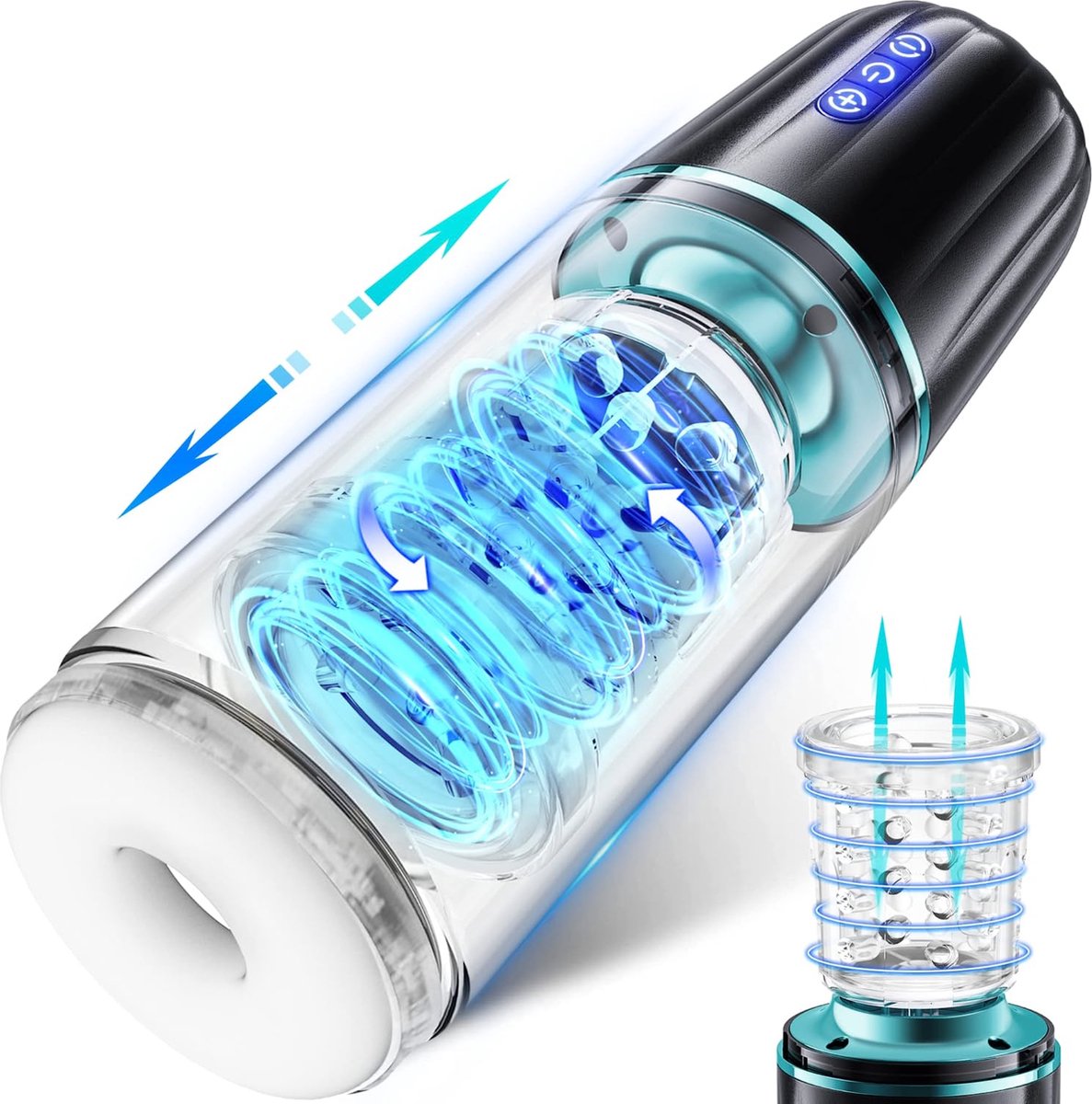 Masturbator voor Man – Premium Kwaliteit - Realistische Siliconen Sex Toy – Masturbator for man Luxe Sex Toy