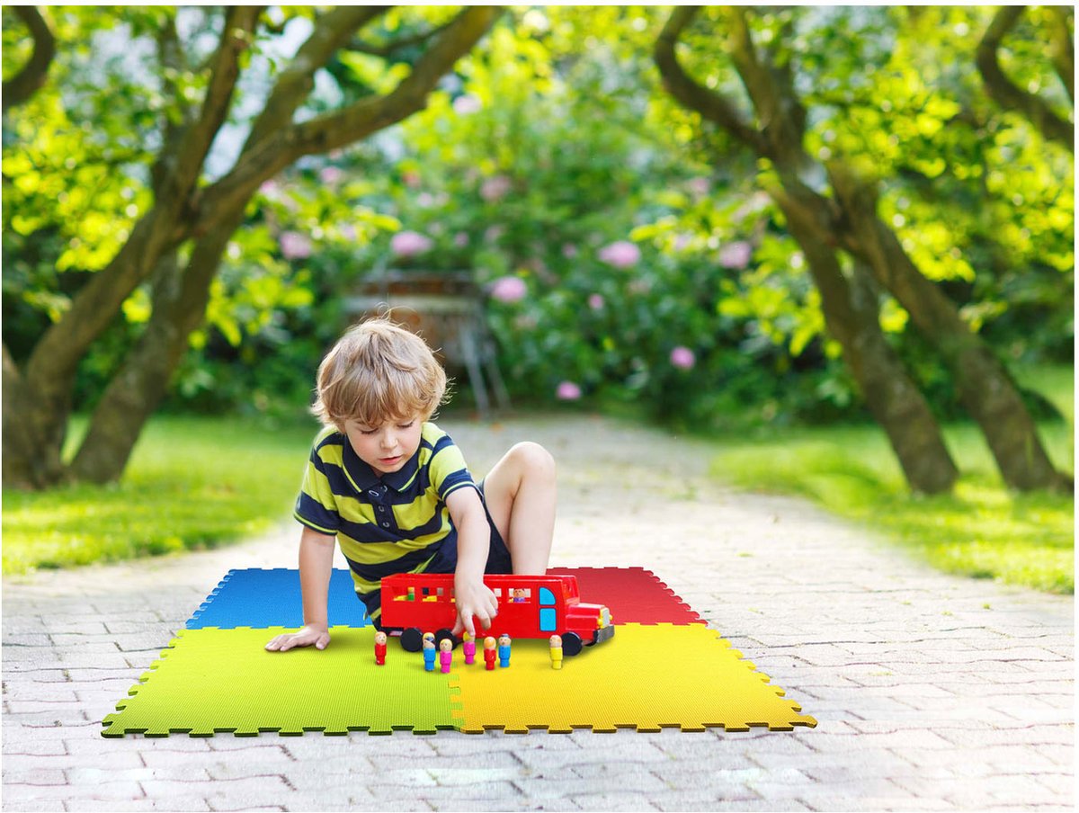 Creative Kids - Puzzle Jouets Mat pour enfants - Tapis de jeu 4 pièces