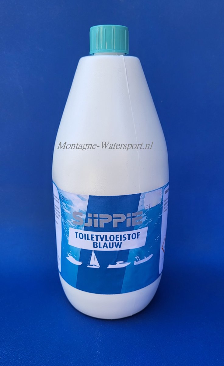 Goedkoopste Sjippie Toilet vloeistof voor chemische toilettank blauw - 2 liter