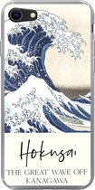 Geschikt voor iPhone SE 2020 hoesje - De grote golf van Kanagawa - Katsushika Hokusai - Siliconen Telefoonhoesje