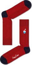 Happy Socks Ribbed Embroidery Santa RESSS01-4500 41-46