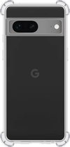 Hoesje Geschikt voor Google Pixel 7 Hoesje Shock Proof Cover Case Shockproof - Hoes Geschikt voor Google Pixel 7 Hoes Siliconen Back Case - Transparant
